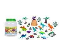 Wow dans le monde des dinosaures | Les enfants jouent aux dinosaures | Apprendre en jouant | Comprend plus de 25 pi ces : 11 dinosaures, des arbr