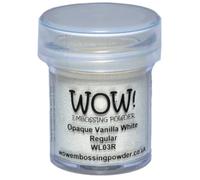 WOW ! Embossage poudre 15ml-Opaque blanc vanille