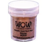 WOW ! Embossage poudre 15ml-or riche pâle