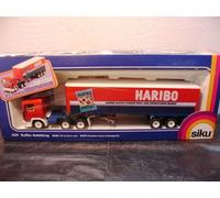 WOW EXTRÊMEMENT RARE #3119 Man F90 12m Box Van Camion articulé Haribo 1:55 Siku