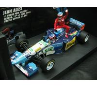 WOW EXTRÊMEMENT RARE Benetton B195 Schumacher Alesi Taxi Canada 95 1:18 Minic...