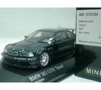WOW EXTRÊMEMENT RARE BMW E46 M3 GTR 4.0 V8 2001 Oxford Green 1:43 Minichamps-...