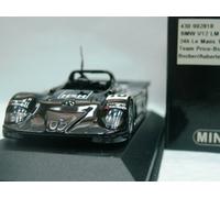 WOW EXTRÊMEMENT RARE BMW V12 LM #18 Bscher 1st Le Mans 1999 1:43 Minichamps-S...