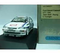 WOW EXTRÊMEMENT RARE Ford Escort RS Cosworth Hurtgen Champion 1994 1:43 Minic...