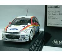 WOW EXTRÊMEMENT RARE Ford Focus RS WRC Kremer Catalunya 2002 1:43 Minichamps