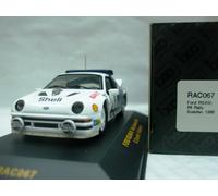 WOW EXTRÊMEMENT RARE Ford RS200 Turbo 1986 #8 Suède WRC 1:43 Ixo-Minichamps-HPI