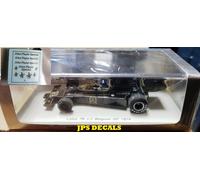 WOW EXTRÊMEMENT RARE Lotus 76 Ford Cosworth #2 Ickx Belgium 1974 Résine 1:43 ...