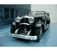 WOW EXTRÊMEMENT RARE Maybach DS8 Zeppelin Cabriolet 1932 Noir 1:43 Minichamps...