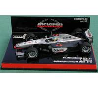 WOW EXTRÊMEMENT RARE McLaren MP4/13 MB Heidfeld 1st Goodwood 1999 1:43 Minich...