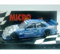 WOW EXTRÊMEMENT RARE Mercedes C250 AMG Lohr Nürburgring DTM 1995 1:64 Minichamps