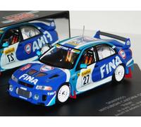 WOW EXTRÊMEMENT RARE Mitsubishi Lancer Evo5 Duez 1st Monte Carlo 1999 1:43 Vi...