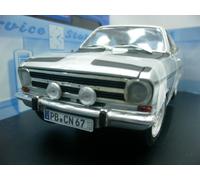 WOW EXTRÊMEMENT RARE Opel Kadett B 1900 Rallye 1967 Silver 1:18...