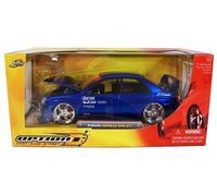 WOW EXTRÊMEMENT RARE Subaru Impreza WRX STI 2004 Gen 2 Drift Street Blue 1:24...