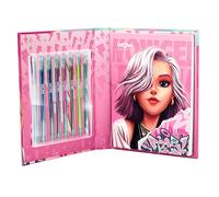 Wow Generation Bloc de Coloriage avec 8 Stylos Gel Métalliques - Réf. Wow00143 - Enfant à partir de 3 ans