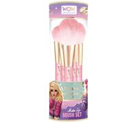 WOW GENERATION - Set de 5 pinceaux de maquillage avec gobelet en silicone