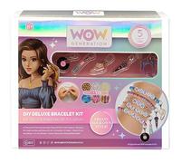 WOW Generation - Kit de fabrication de bracelets avec charms, loisir créatif pour fille dés 8 ans - Bijoux DIY