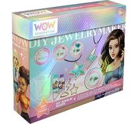 WOW Generation - Kit de loisir créatif création de bijoux DIY pour enfant dès 8 ans - Fabrication de Bijoux en résine pour Fille