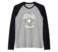 WoW Healer I Can't Keep Calm I'm Healing Gaming Manche Raglan