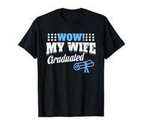 Wow, ma Femme est diplômée, Un Mari de Fin d'études T-Shirt