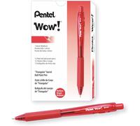 Wow Penna Sfera, Rosso, 12 Pezzi
