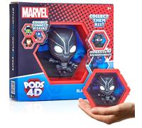 WOW! PODS 4D Marvel Black Panther | Figurine Unique à Collectionner à tête branlante Qui éclate de Leur Monde dans Le vôtre | Affichage Mural ou d'étagère | Jouets et Cadeaux Marvel | Série 1 n° 411