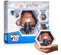 WOW! PODS - Hermione 4D Harry Potter, Figurine Unique à Collectionner à tête branlante Qui éclate de Leur Monde dans Le vôtre, décoration Murale ou étagère, Jouets et Cadeaux Harry Potter, série 1 n°