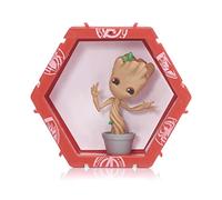 WOW! PODS Marvel Avengers Collection - Groot en Pot | Figurine de Super-héros Lumineuse à tête branlante | Jouets et Cadeaux Officiels Marvel | Série 205 dans la série Beige