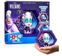 WOW! PODS - Ursule Disney 4D, Figurine Unique à Collectionner à tête branlante Qui éclate de Leur Monde dans Le vôtre, Affichage Mural ou étagère, Jouets et Cadeaux Disney pour Enfants, Adultes et