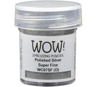 WOW! Poudre à embosser argent poli 15 ml