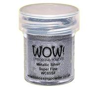 WOW! Poudre à Embosser Argenté 15 ML