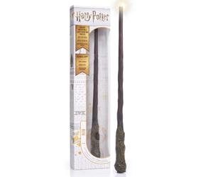 WOW! Stuff - Baguette Lumos Lumineuse Ron Weasley de 35,6 cm, Baguettes Harry Potter et Wizarding World, Jouets et Objets de Collection, Accessoire de Costume pour Enfants, à partir de 8 Ans, Marron