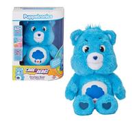 WOW! STUFF Care Bear - Marionnette en forme de palmier grincheux - Peluche interactive en peluche parlante avec sons et actions, capteur tactile de la tête, yeux mobiles de la bouche et de la tête, à