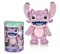 WOW! STUFF Disney Chatty Angel Deluxe Poupée Interactive animatronique avec Plus de 50 Sons, Parle et Bouge - 30 cm - pour Enfants et Adultes - Violet