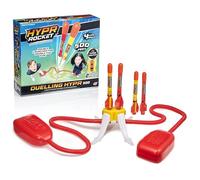 WOW! STUFF HYPR Duelling Battle Rocket | Vol Massif jusqu'à 152,4 m | 4 fusées | Jardin ou arrière-Cour | Jouets et Cadeaux pour Enfants, familles, garçons et Filles