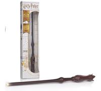 WOW! STUFF Luna Lovegood Lumos Baguette lumineuse 35,6 cm | Harry Potter Baguette officielle et Wizarding World Cadeaux, jouets et objets de collection | Accessoire de jeu de rôle pour les fans, filles et garçons, à partir de 8 ans