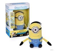 Wow! Stuff Minions Palm Puppetronic - Dick | Plus de 40 Sons et Actions | Œil Clignotant et Bouche Mobile | Paires avec Minions Henry & James Palm Puppetronics | pour Les Fans de 6 Ans et Plus
