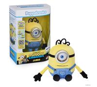 WOW! Stuff Minions Palm Puppetronic - James | Plus de 40 Sons et Actions | Œil Clignotant et Bouche Mobile | Paires avec Minions Henry & Dick Palm Puppetronics | pour Les Fans à partir de 6 Ans