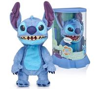 Peluche animatronique - WOW! Stuff - Stitch - 45,7 cm - Plus de 100 combinaisons d'action - Douce et câline