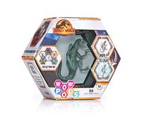 WOW! STUFF PODS - Jurassic Dominion - Velociraptor Blue | Figurine lumineuse à tête branlante | Produit officiel Fallen Kingdom - Jouets et cadeaux pour garçons et filles - 10,2 cm