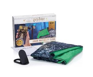 WOW! Stuff Real FX Cape d'invisibilité Harry Potter, Vert, Junior