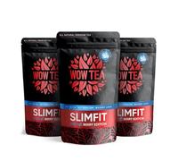 WOW TEA Berry SlimFit Thé : Programme tout naturel de 21 jours pour un moi plus sain et plus mince (lot de 3, baies)