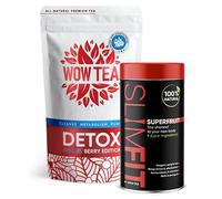 WOW TEA: Double Berry Slim Team 1 (taille unique, thé détoxifiant aux baies + Superfruit)