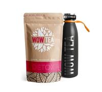 WOW TEA: Renew Natural Pack - Thé détox et thermos - Noir - 150 g