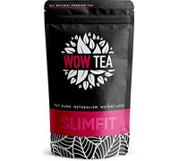 WOW TEA SlimFit - Thé Minceur | Herbes de perte de poids à action rapide | Тhé Amincissant Purifiant | Complexe de thé vert | Thé biologique brûlant les graisses | 150g, Made in EU