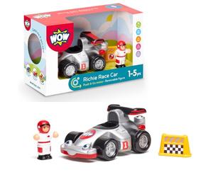 WOW Toys 10343Z Richie Race Car keiner, Black/Silver/Red