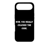 Wow, Vous Avez Vraiment déchiffré Le Code Phrases sarcastiques drôles Coque pour iPhone Air