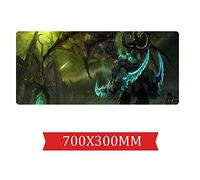 Wow Warcraft Cadeau Tapis De Souris De Jeu De Vitesse |Tapis De Souris XXL | 700 X 300Mm Grand Format |Base De 3 Mm D'Épaisseur | Une Précision Et Une Vitesse Parfaites, A
