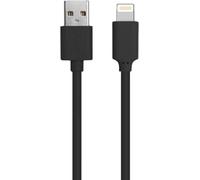 Wow - Câble Lightning - USB mâle pour Lightning mâle - 1 m - noir