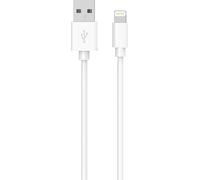 WOW WCBLMFI2MW - Câble USB A Lightning MFI 2,4A 2M blanc