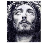 WOWDECOR Diamond Painting Strass Complet Christianisme Jésus Homme Bricolage, DIY 5D Broderie Diamant Peinture Diamant Mosaique